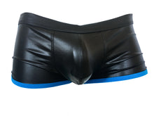 Load image into Gallery viewer, Open Butt Trunk Black With Blue Trim
