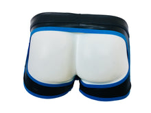 Load image into Gallery viewer, Open Butt Trunk Black With Blue Trim
