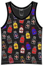 Load image into Gallery viewer, Sniff Poppers Sports Mesh Tank Top - Black
