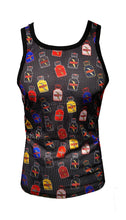 Load image into Gallery viewer, Sniff Poppers Sports Mesh Tank Top - Black
