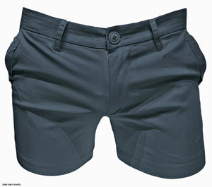 Chino Short Shorts - Dark Grey