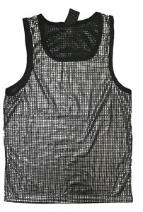 Disco Queen Tank - Silver