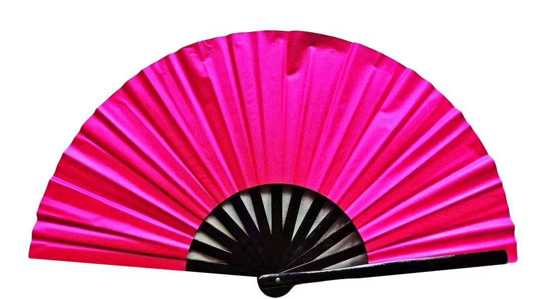 Glitter Clack Fan - Hot Pink #2