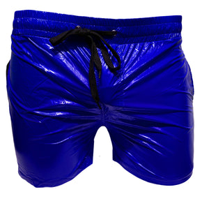 High Gloss Shorts - Royal Blue