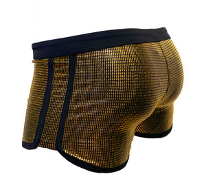 Disco Ball Booty Shorts - Gold