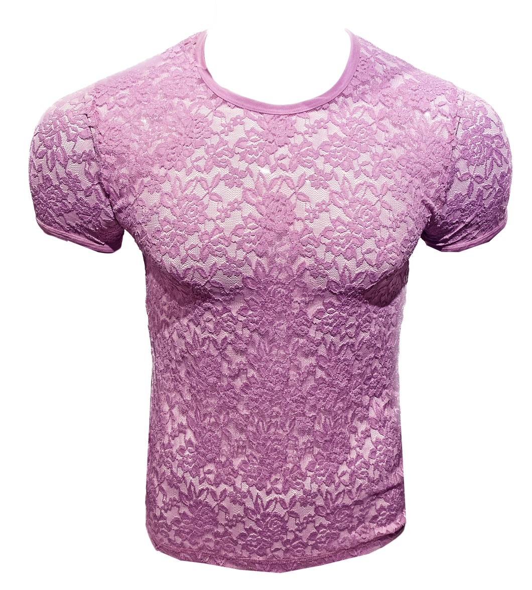 Lavender Lace Tee