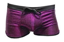 Load image into Gallery viewer, Disco Ball Booty Shorts - Purple
