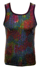 Load image into Gallery viewer, Rainbow Sequins Tank
