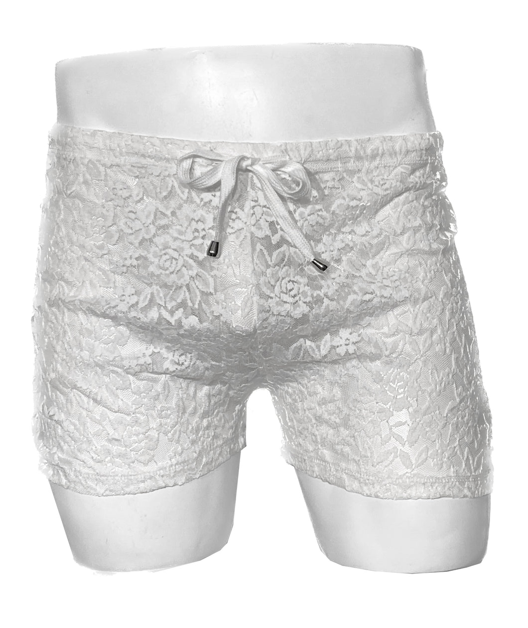 Lace Shorts - White