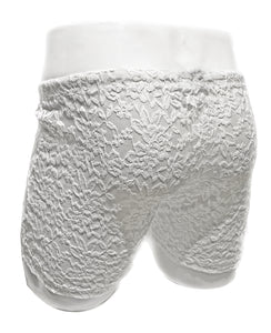 Lace Shorts - White