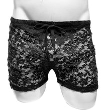 Load image into Gallery viewer, Lace Shorts - Black
