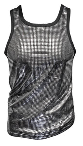 Disco Queen Tank - Silver