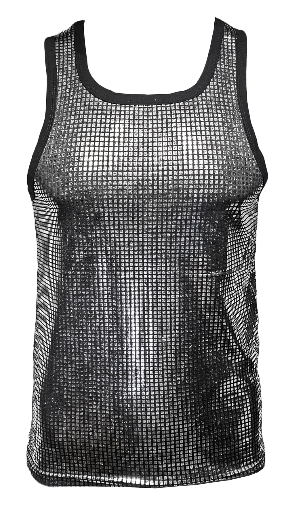 Disco Queen Tank - Silver