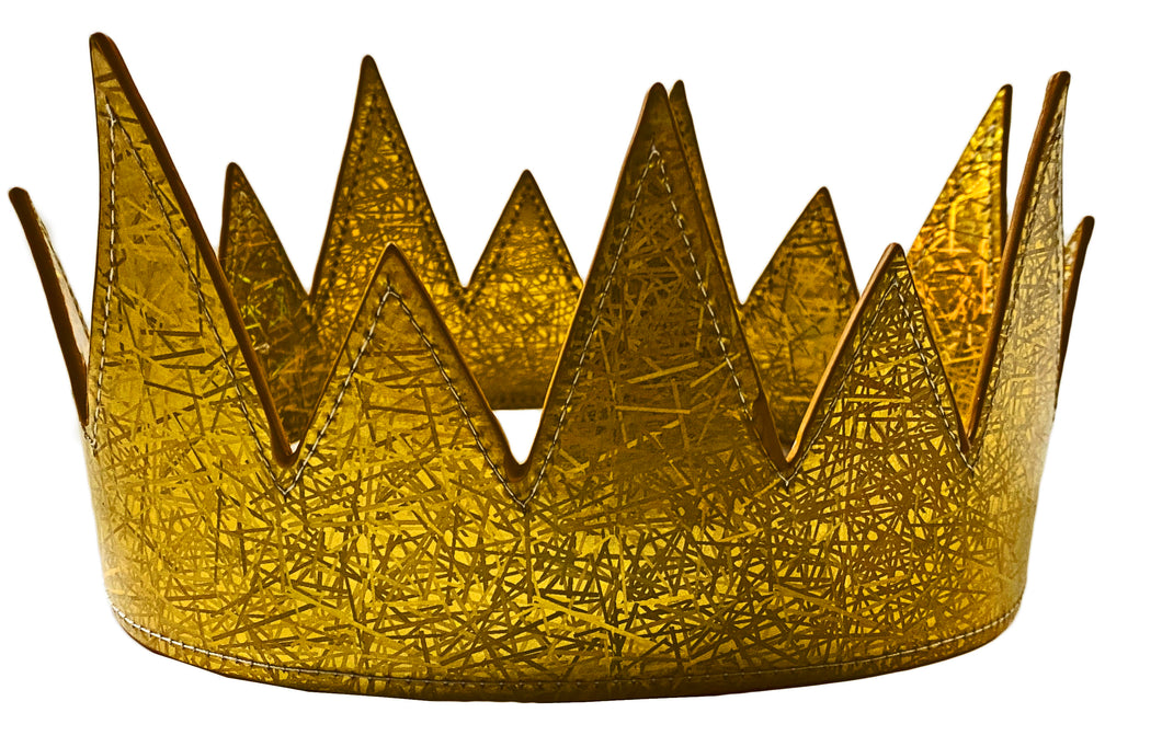 Party Crown - Gold Confetti