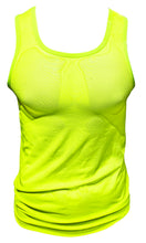 Load image into Gallery viewer, Fine Mesh - Fishnet See Through Sexy Men&#39;s Tank - Neon Green
