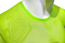 Load image into Gallery viewer, Fine Mesh - Fishnet See Through Sexy Men&#39;s Tee T-shirt - Neon Green
