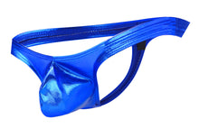 Load image into Gallery viewer, Solid Metallic Thong - Blue
