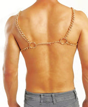 Load image into Gallery viewer, Metal Chain Harness - Gold
