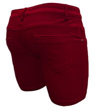 Load image into Gallery viewer, 4-way Stretch Knit Shorts - Wine
