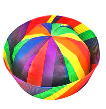 Load image into Gallery viewer, Rainbow Sailor Hat
