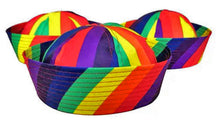 Load image into Gallery viewer, Rainbow Sailor Hat

