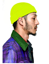 Load image into Gallery viewer, Fisherman Beanies - NEON YELLOW
