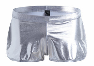 Solid Metallic Trunks - Silver