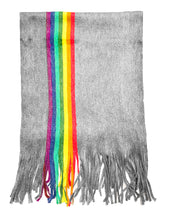 Load image into Gallery viewer, Rainbow Stripe Scarf
