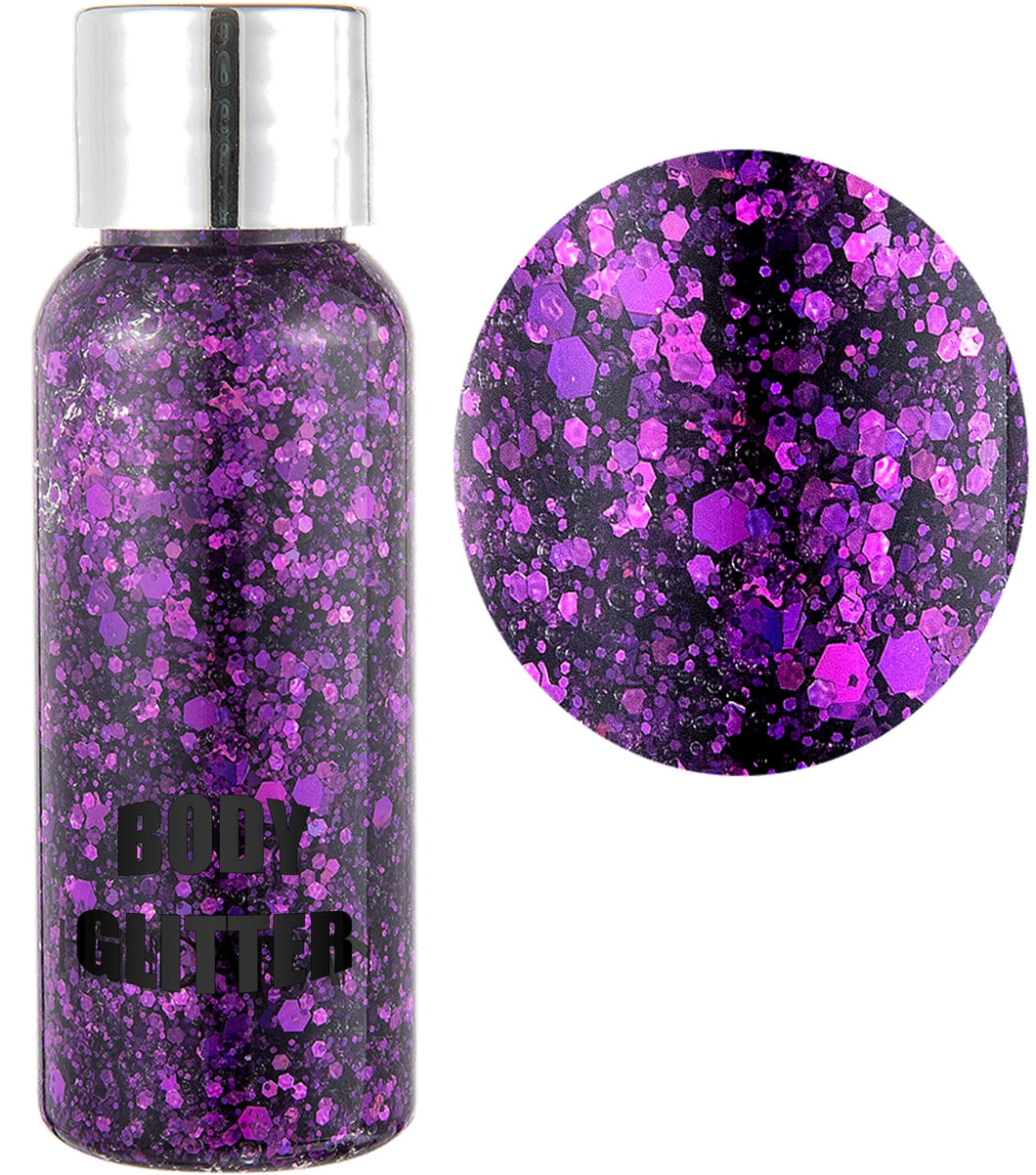 Body Glitter Gel - PURPLE