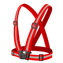 Load image into Gallery viewer, Reflective Elastic Harness - Red
