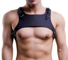 Load image into Gallery viewer, Wide PU Chest Harness
