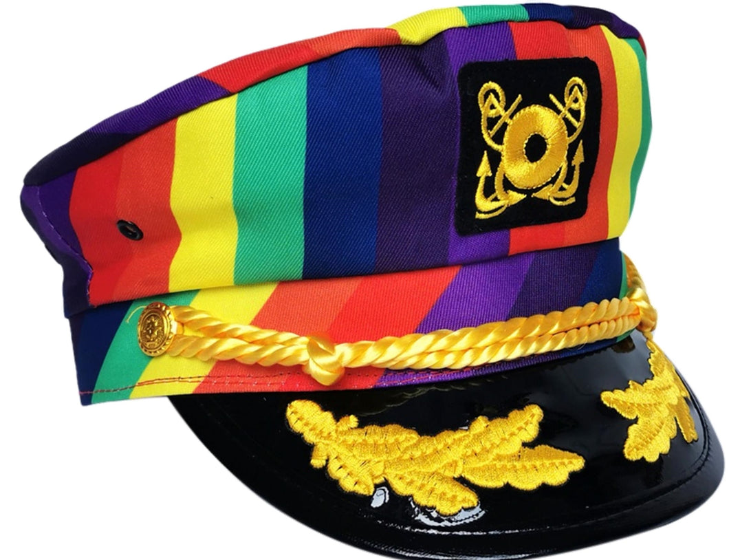 Rainbow Captains' Hat