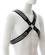 Load image into Gallery viewer, Pyramid Studs X Harness
