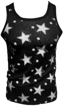 Load image into Gallery viewer, MESH STAR TANK - BLACK
