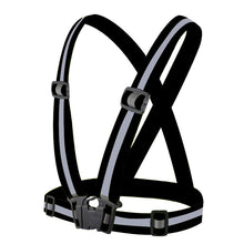 Load image into Gallery viewer, Reflective Elastic Harness - Black
