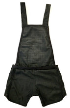 Load image into Gallery viewer, Knit Overalls-Black Plaid
