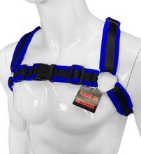 Load image into Gallery viewer, Buckle Harness-Black Blue
