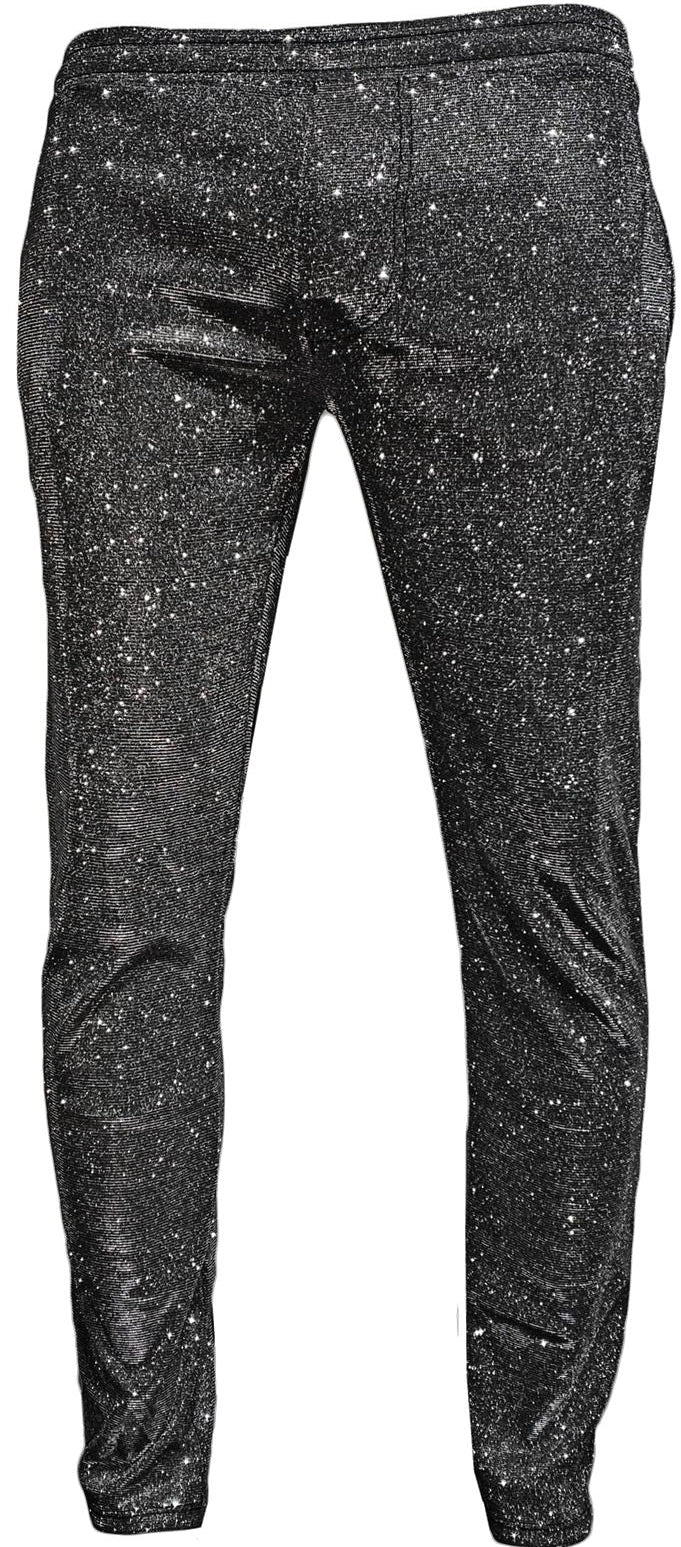 Glitter Elastic Pants