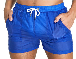 Reveal See Thru Shorts - BLUE