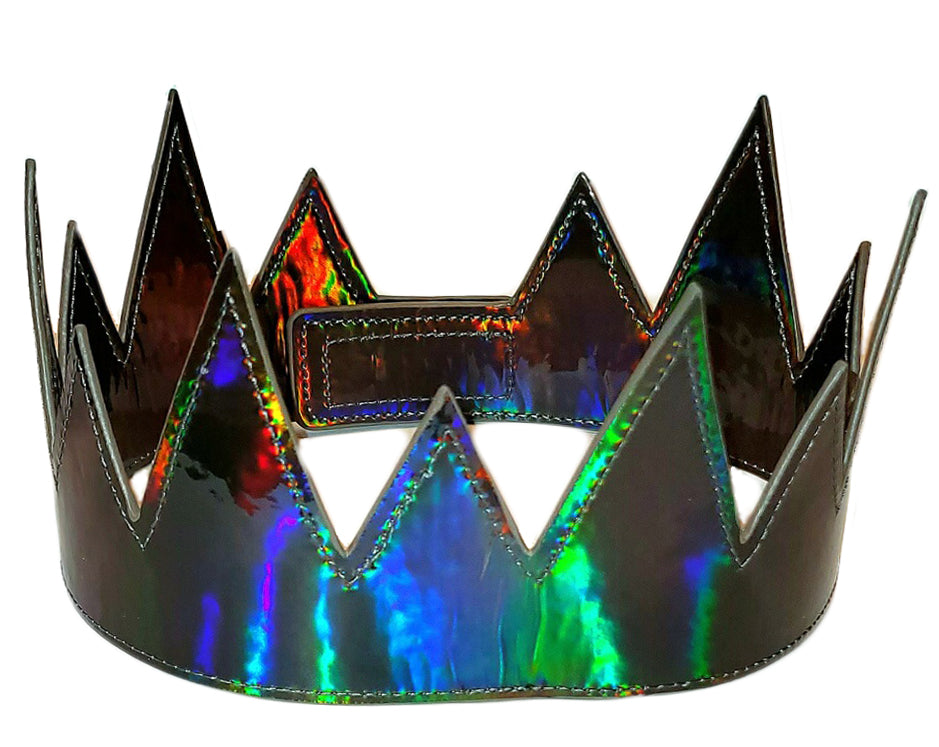 Party Crown -Oil Slick Iridescent
