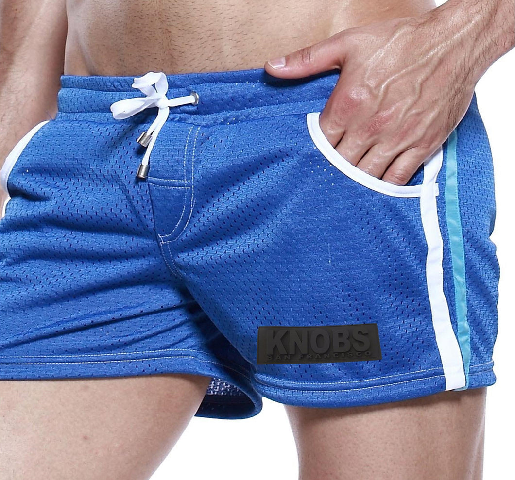 Sports Mesh Pocket Swim - BLUE