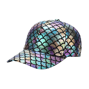 Metallic Mermaid Hat - Multi