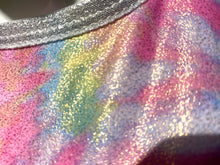 Load image into Gallery viewer, Crop Tank - Tie Dye Metallic Glitter
