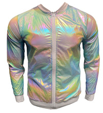 Load image into Gallery viewer, Metallic Woven Jacket - MINT#13
