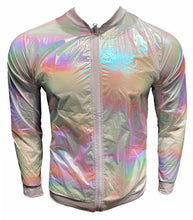 Load image into Gallery viewer, Metallic Woven Jacket - PEARL
