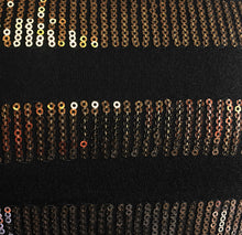 Load image into Gallery viewer, Made in SF Tank - Bronze Stripe Sequins
