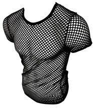 Load image into Gallery viewer, Black Fishnet Tee
