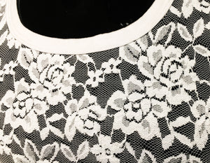 White Lace Tee