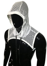 Load image into Gallery viewer, Fishnet Hooded Harness - White
