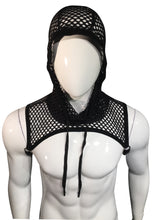 Load image into Gallery viewer, Fishnet Hooded Harness - Black

